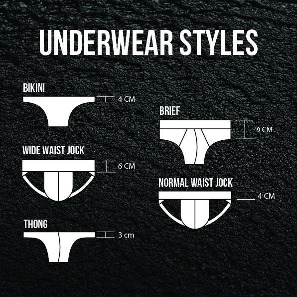 BEAR RED JOCK - jockstrap - suspensorio masculino - calzoncillo - ropa interior deportiva de hombre