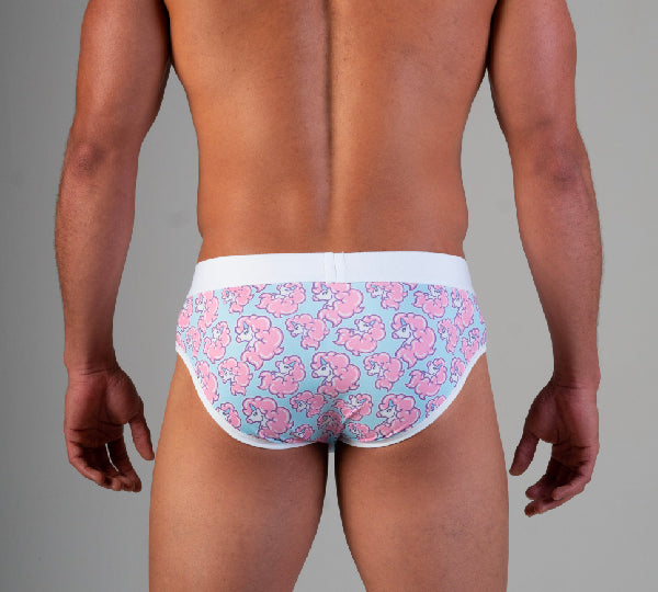 BRIEF BUBBLEGUM UNICORN - Ropa interior de hombre - calzoncillo - lenceria masculina - boxer