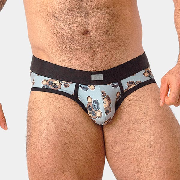 BRUTO TEDDY BRIEF - Ropa interior de hombre - lenceria masculina - calzoncillo - boxer