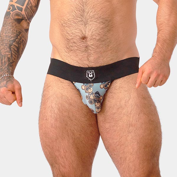BRUTO TEDDY JOCKSTRAP - suspensorio - lenceria masculina - ropa interior de hombre - jock