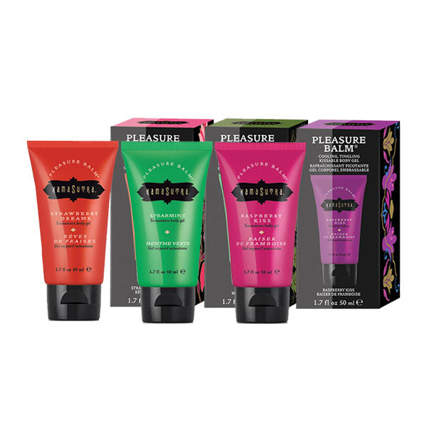 Bálsamos de Placer - Estimulantes, Besables y refrescantes - 50 ml. - Kamasutra - Dominame.cl tienda para adultos