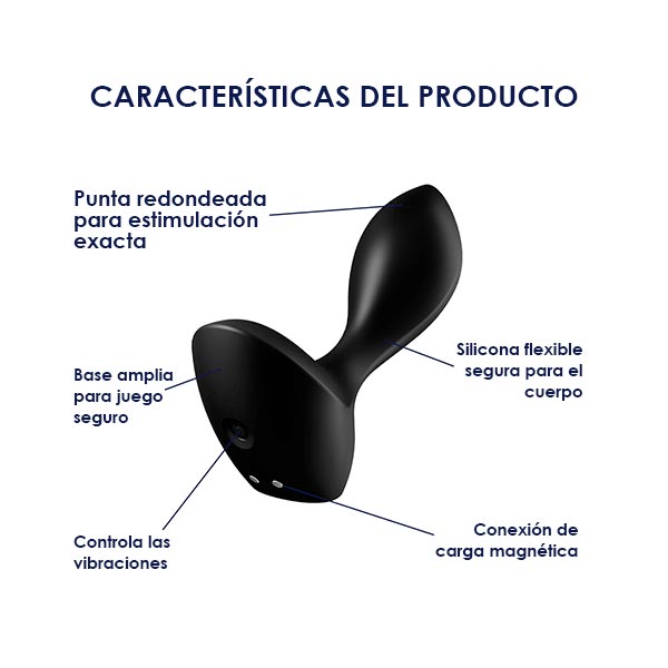 Backdoor lover - Vibrador anal - Satisfyer - sex shop dominame