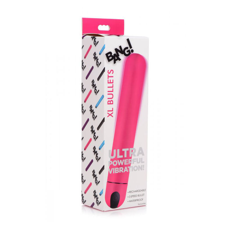 Bala Vibradora XL Bang! - Pink - XR PLAY HARD - Artículos sexuales - Vibradores Femeninos