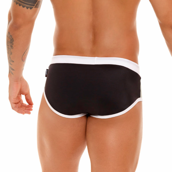 Bañador Canarias Black - Jor Underwear - Trajes de Baño Hombre - Bañadores de hombre