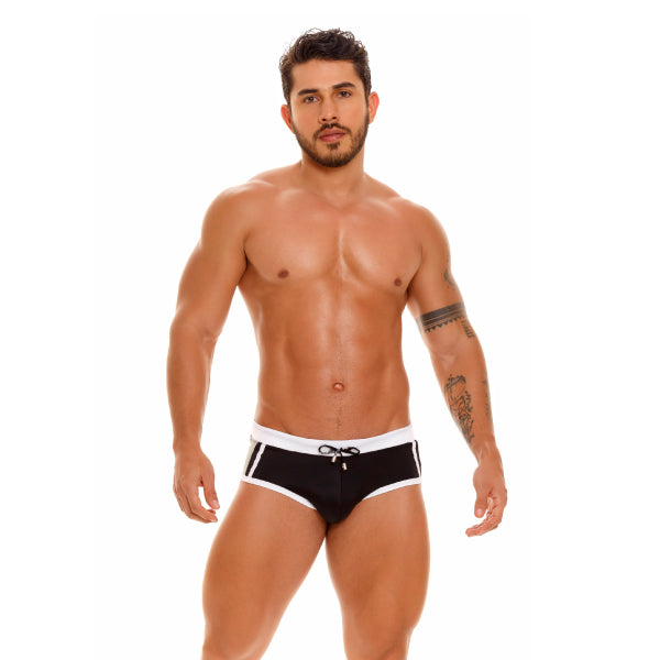 Bañador Canarias Black - Jor Underwear - Trajes de Baño Hombre - Bañadores de hombre