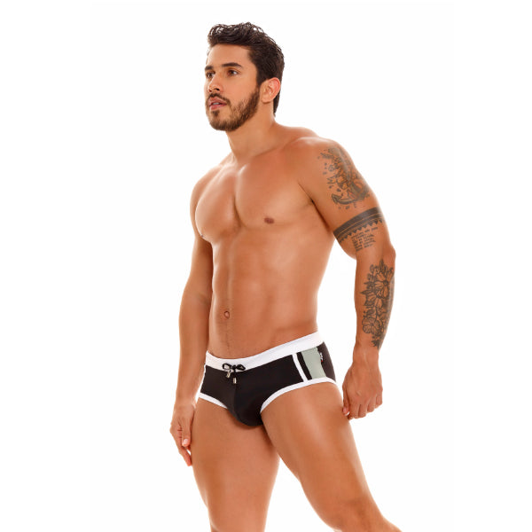 Bañador Canarias Black - Jor Underwear - Trajes de Baño Hombre - Bañadores de hombre