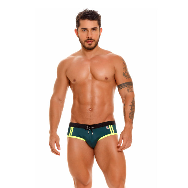 Bañador Maui Green - Jor Underwear - Trajes de Baño Hombre - Bañadores de hombre