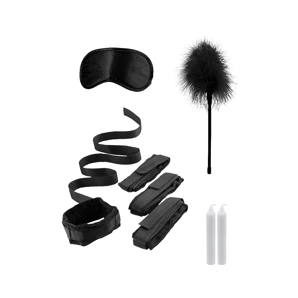 kit de dominacion - muñequeras - tobilleras - amarras de cama - cama queen - cama king - sistema de amarras - fijación a la cama - sumision con amarras - ouch - bdsm - dominame - sexshop dominame 