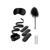 kit de dominacion - muñequeras - tobilleras - amarras de cama - cama queen - cama king - sistema de amarras - fijación a la cama - sumision con amarras - ouch - bdsm - dominame - sexshop dominame 