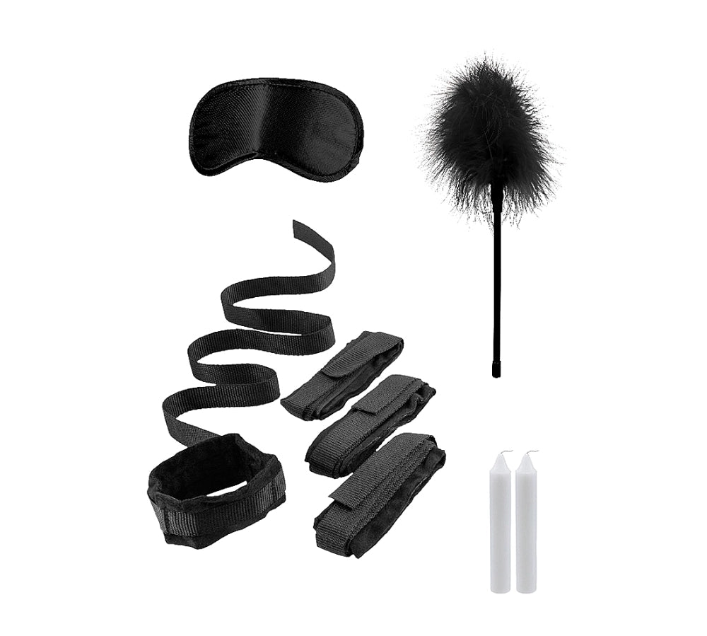 kit de dominacion - muñequeras - tobilleras - amarras de cama - cama queen - cama king - sistema de amarras - fijación a la cama - sumision con amarras - ouch - bdsm - dominame - sexshop dominame 