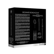 kit de dominacion - set begginer bondage - kit de sumicion - inicios en el bdsm - kit de principiante - mordaza - latigo - fusta - cuerina - muñequeras - antifaz - plumas - contacto suave - masoquismo - ouch - dominame - sexshop dominame 