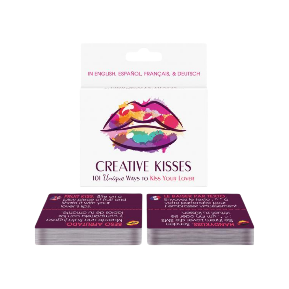 Besos creativos - juego de mesa - juego erotico - besos - formas de besar - juego de parejas - tarjetas creativas - sexshop - dominame 