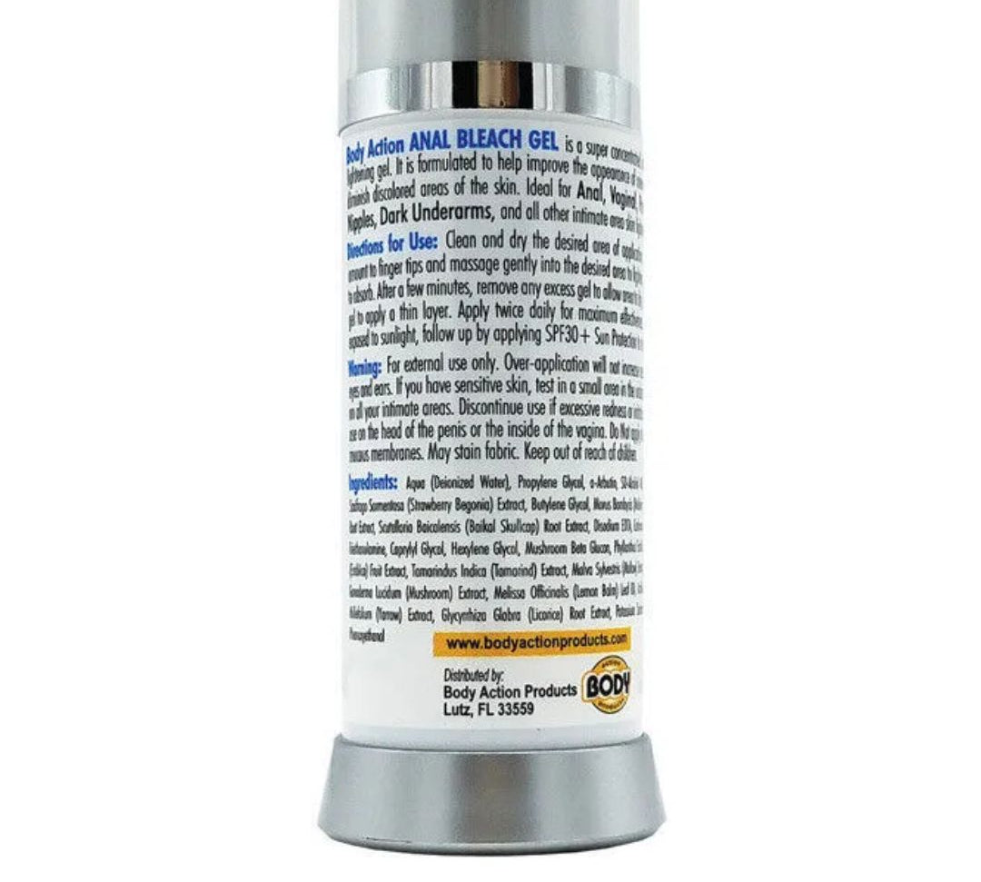 Blanqueador Intimo Bleach Gel 30 ML. - Más que un Sexshop o Tienda Erótica Online Dominame.cl 