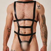 BodySuit  - Negro - harness - arnes - lenceria sensual masculina
