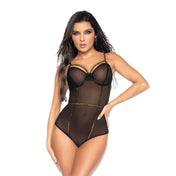 Bodysuit Celeste de mapale - lenceria erotica para mujer - lencerias colombianas - dominame.cl