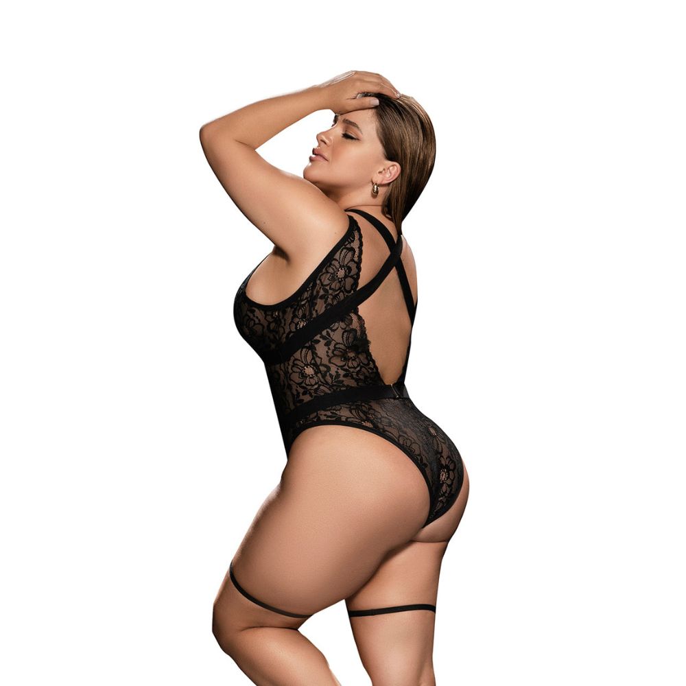 Bodysuit Cross My Mind - Body sexy - Ropa interior femenina hecha en colombia - mapale lencerias