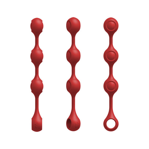 Bolas Anales De Silicona - Anal Essentials - bolas chinas - juguetes eroticos - fetiche - bdsm - bolas con peso - bolas en cadena - sex shop