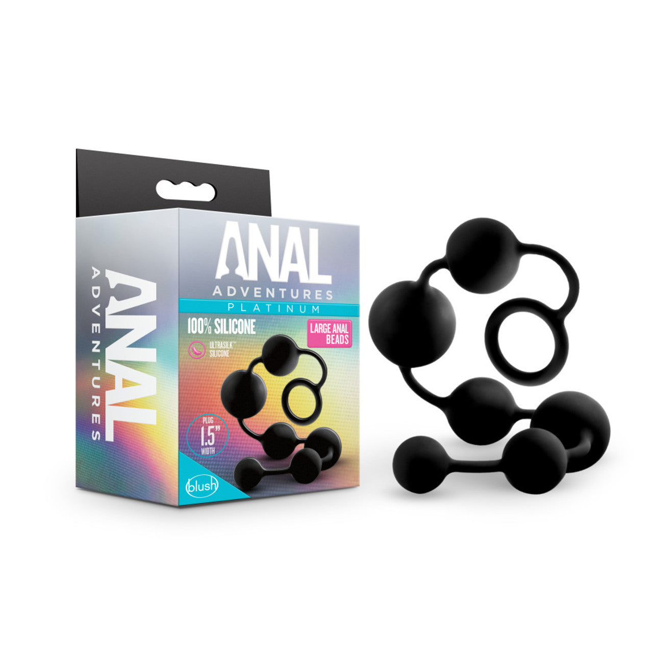 Bolas Anales Silicona - Anal Adventures Platinum - Bolas chinas 