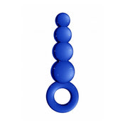 Bolas anales Chrystalino azul de Ouch! - Estimulador prostata - punto p - Sexshop Dominame.cl - CHR030BLU