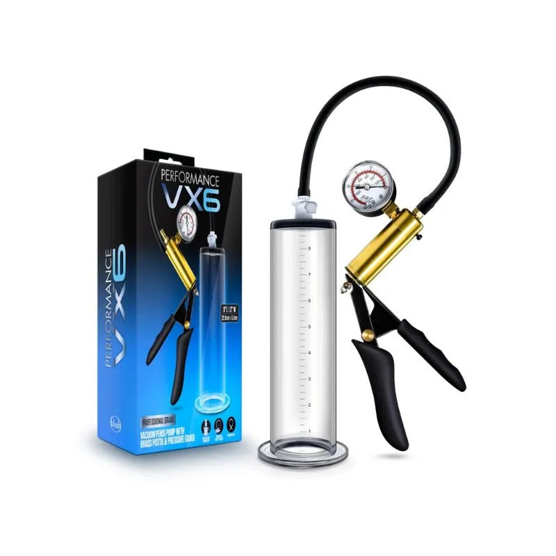 Bomba al Vacío Performance VX6 de Blushlove - bomba para erecciones de pene   - BL-06301 - Sex shop dominame.cl 