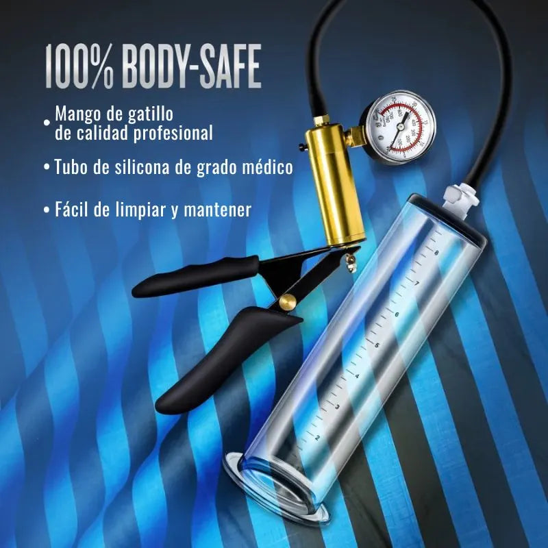 Bomba al Vacío Performance VX6 de Blushlove - bomba para erecciones de pene   - BL-06301 - Sex shop dominame.cl 