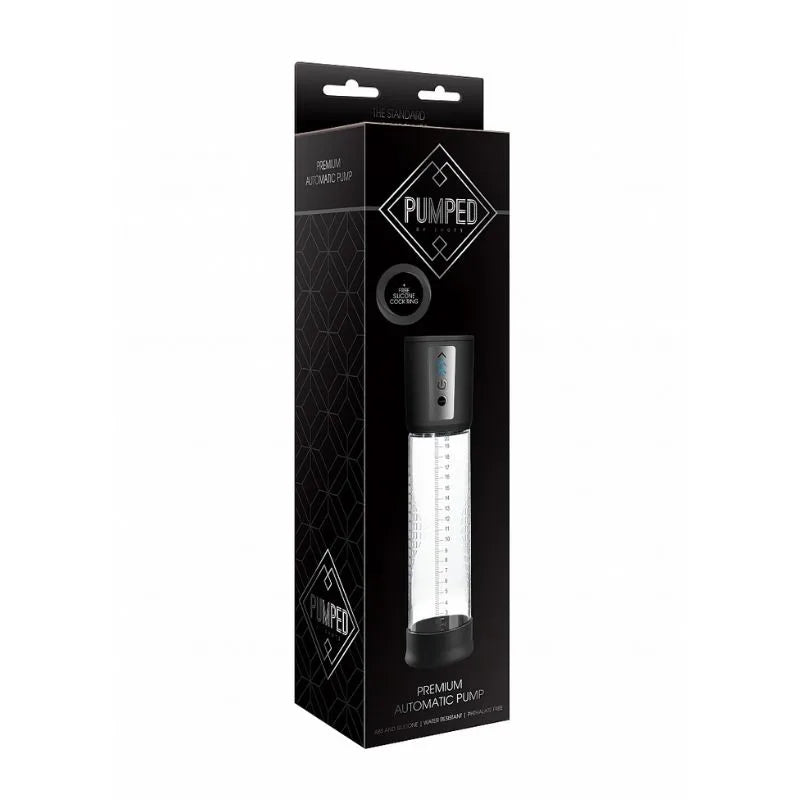 Bomba de vacío pumped de Ouch - bomba para pene - Sexshop Dominame.cl