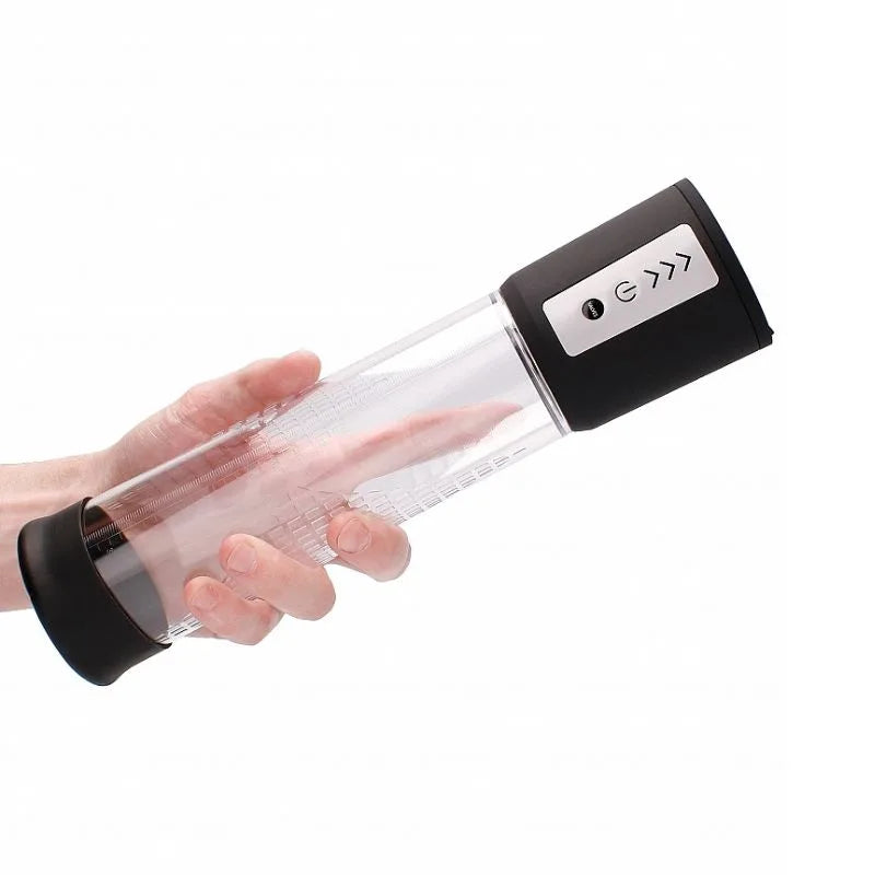Bomba de vacío pumped de Ouch - bomba para pene - Sexshop Dominame.cl