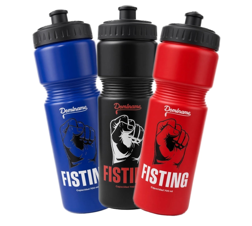 botella de lubricante - fuck&fist - lubricnate en polvo - lubricante a base de agua - lubricante viscoso - fisting - juguetes XL - juegos extremos - sexo anal - juguetes sexuales - fetiche - placer anal - juegos de bdsm - dominame - sexshop dominame - regalo - lubricante para preparar - juegos humedos - textura baba - baboso - textura transparente - rojo - azul - negro - botella de plastico - lanzador de lubricante - facil de limpiar - sin olor 