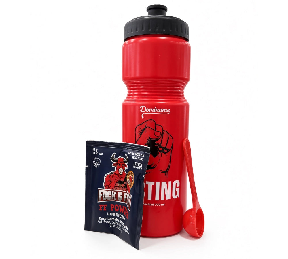 botella de lubricante - fuck&fist - lubricnate en polvo - lubricante a base de agua - lubricante viscoso - fisting - juguetes XL - juegos extremos - sexo anal - juguetes sexuales - fetiche - placer anal - juegos de bdsm - dominame - sexshop dominame - regalo - lubricante para preparar - juegos humedos - textura baba - baboso - textura transparente - rojo - azul - negro - botella de plastico - lanzador de lubricante - facil de limpiar - sin olor 