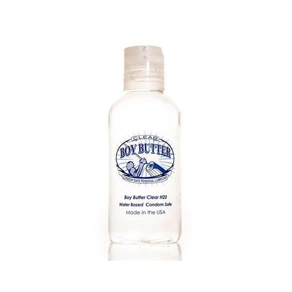 Boy Butter Lubricante a Base de Agua - Clear Formula 118 ml. -Lubricantes Íntimos de Calidad Sexshop Dominame.cl