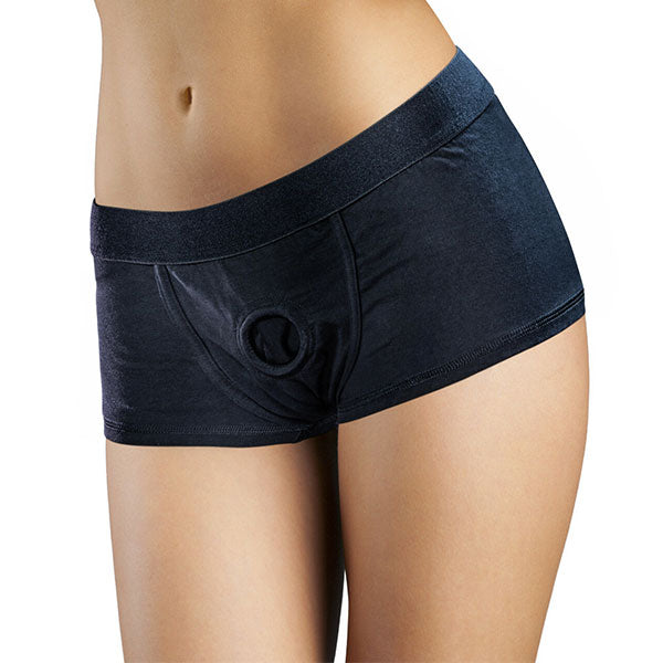 Brief Arnes - Temptasia - arnes para dildo - lenceria con arnes - sex shop - tienda erotica online 