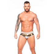 Brief Luxury Cosmos - White - Boxer corto - calzoncillo - ropa interior sensual hombre - lenceria masculina