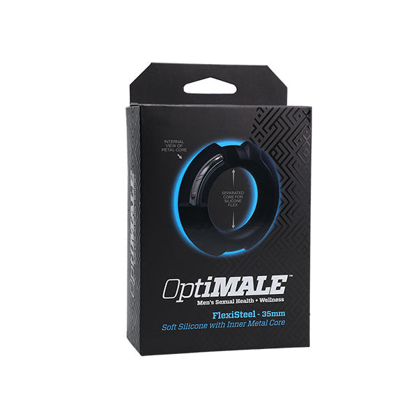 C-Ring de silicona OptiMALE - (35 mm) - anillo para pene - cockring - anillo peneano - anillo erector - sex shop - juguetes sexuales - juguetes para pene - envios discretos