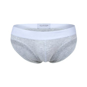 lenceria clasica - brief - gris - prenda de algodon - pretina elasticada - lenceria anatomica - modelo basico - lenceria de hombre - lenceria masculina - slip - calzoncillo - clever - dominame - sexshop domianme