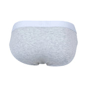 lenceria clasica - brief - gris - prenda de algodon - pretina elasticada - lenceria anatomica - modelo basico - lenceria de hombre - lenceria masculina - slip - calzoncillo - clever - dominame - sexshop domianme