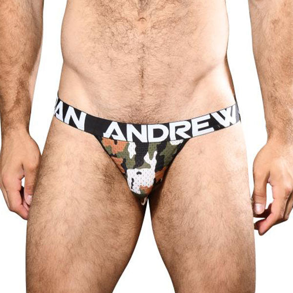 Camouflage Mesh Active Jockstrap - Andrew Christian - Ropa Interior Hombre - Suspensorios