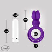 Cockring Iris Noje - C3 Recargable - Anillo vibrador hombre - anillos para el pene - bala recargable - anillo erector -  sex shop Chile 