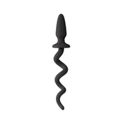 Cola Pig Oinkz Black - plug con cola - plug anal - dilatador anal - dilatador con cola - juguetes sexuales - sex shop