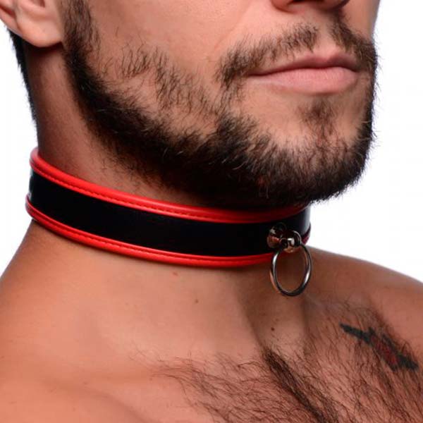 Collar Rojo Roleplay Puppy - Puppy play - Bondage - Fetish - Fetiche - Sexshop