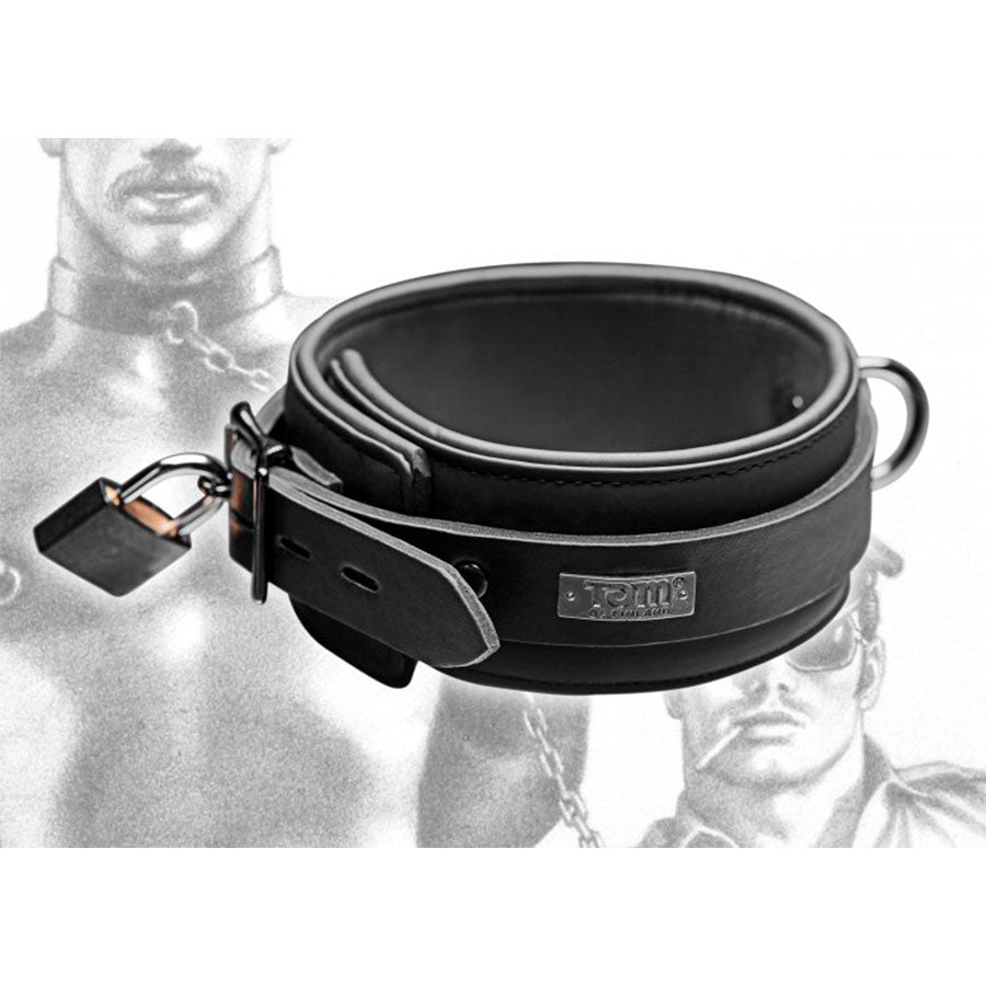 Collar de Tom of Finland - juegos BDSM - collar bdsm - juguetes bondage - bdsm collar - sexshop chile - envios discretos - envios a todo chile