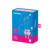 Copa Menstrual Sentirse Bien - Lila Satisfyer - la sexualidad con sentidos; juega, explora, disfruta y descubre el lenguaje de tu cuerpo y piel - Sweetshopchile.cl
