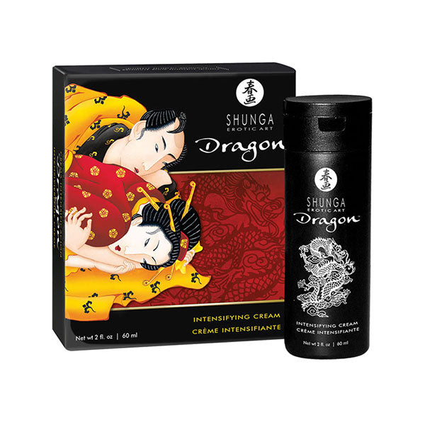 Crema Intensificadora Para Parejas - Dragón - 60ml.- Shunga Erotic Art - Sexshop Online