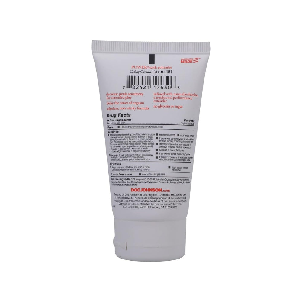 Crema Retardante de Eyaculacion - Power + - gel retardante - Sex shop - Sexie shop - sexshop Chile - envios discretos - cosmetica erotica - cosmetica sexual - crema sexual