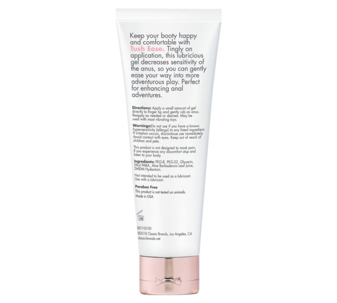 Crema desensibilizante anal tush ease paba 20ml. - adormecedor anal - relajante anal - estimulante anal - cosmetica erotica - sexshop Chile - envios discretos