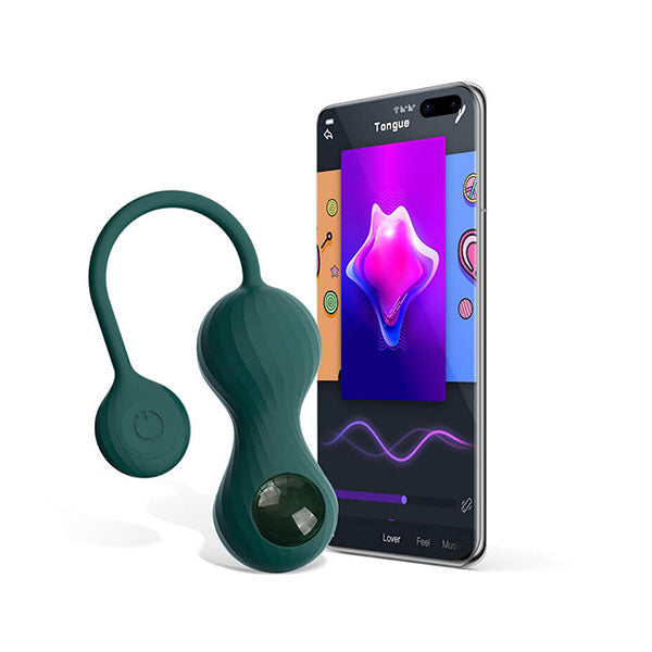 Crystal duo - kit kegel inteligente - ejercicios kegel - ejercicios pelvicos - juguetes sexuales con app - juguetes eroticos - sexshop - tienda online online