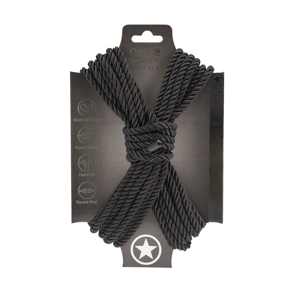 cuerda de bondage - sumision - shibari - atadura - sensual - esclavo sexual - dominante - amo  sumiso - atadura de pecho - atadura de cuerpo - apretar - masoquismo - palabra de seguridad - cuerdas de satin - textura suave - ouch - dominame - sexshop dominame 