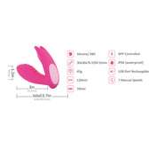 Magic Eidolon - Vibrador Dual - Con App Gratis - MagicMotion - Juguetes y productos para todos los bolsillos. Envíos rápidos y discretos a todo Chile