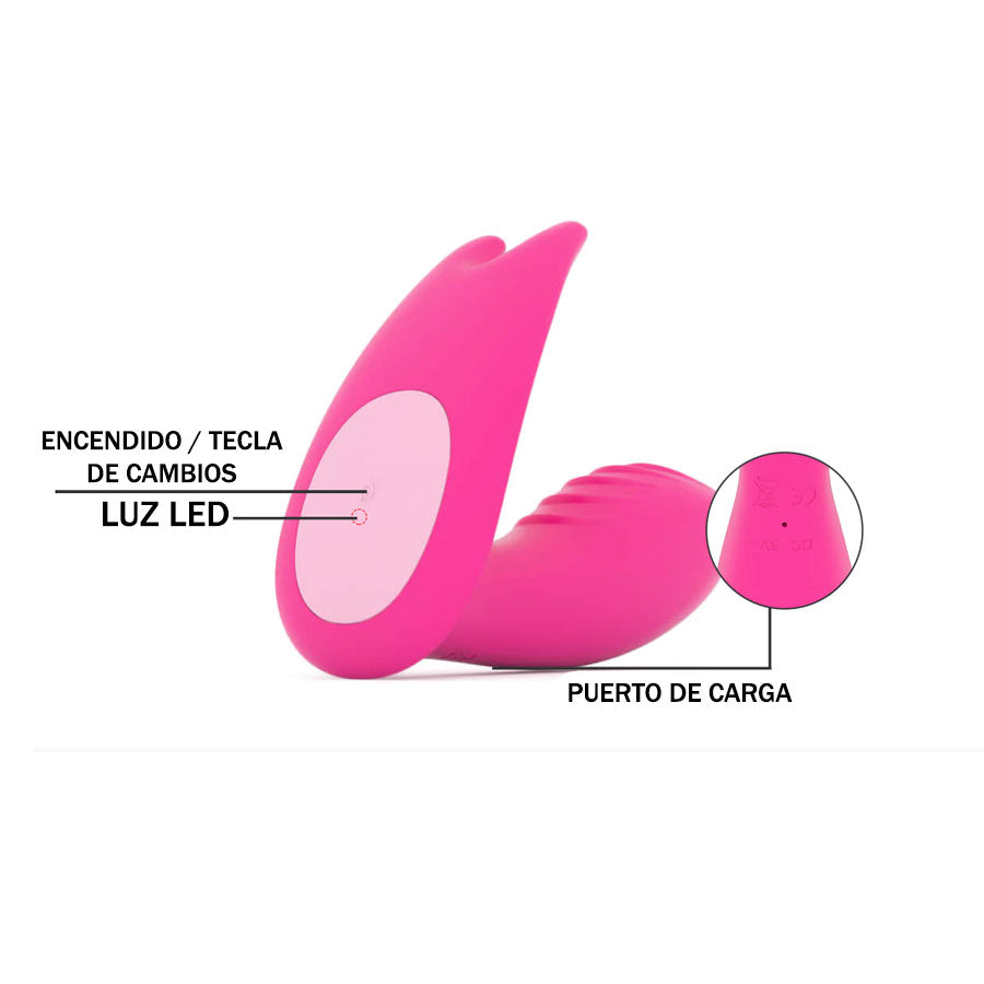 Magic Eidolon - Vibrador Dual - Con App Gratis - MagicMotion - Juguetes y productos para todos los bolsillos. Envíos rápidos y discretos a todo Chile