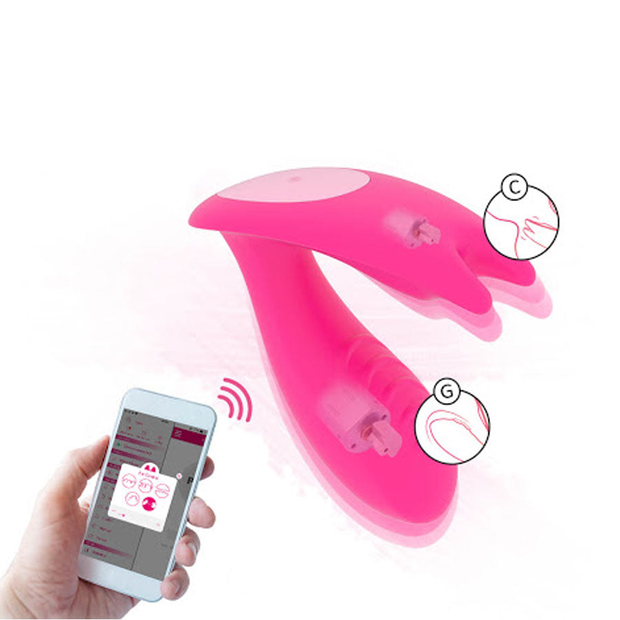 Magic Eidolon - Vibrador Dual - Con App Gratis - MagicMotion - Juguetes y productos para todos los bolsillos. Envíos rápidos y discretos a todo Chile