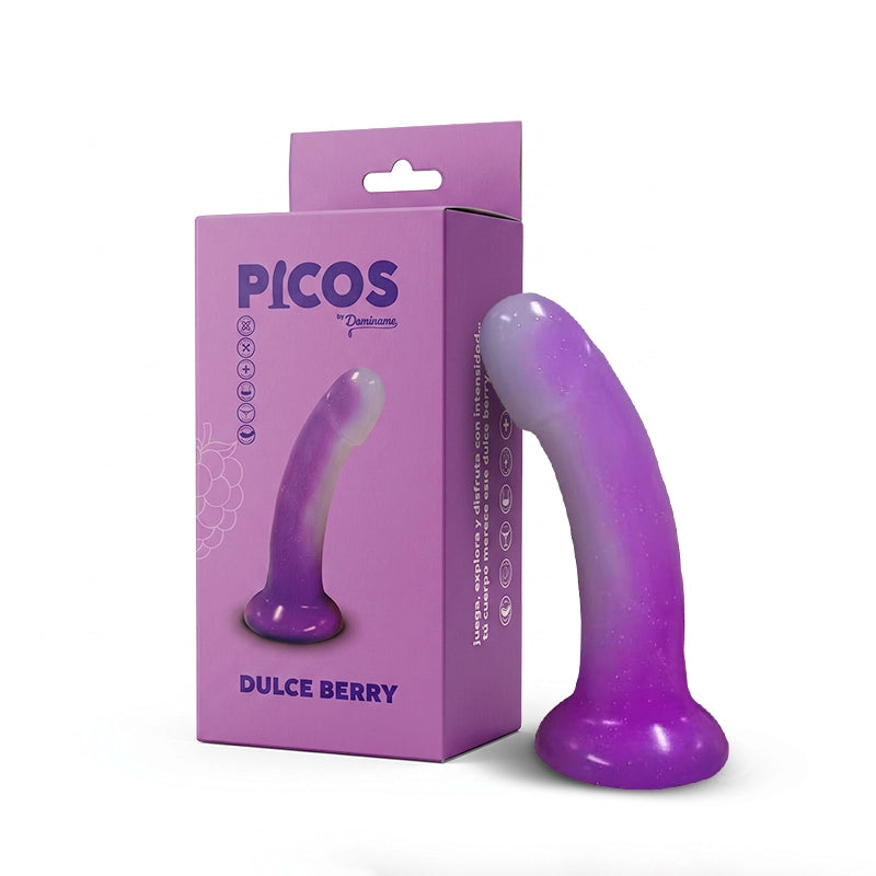 dildo morado- dildo no falico - dildo con ventosa - lgbt - arnes - dildo para arnes - pegging - picos - domianme - sexshop dominame 